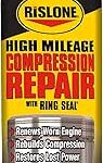 Rislone High Mileage compression repair with ring seal